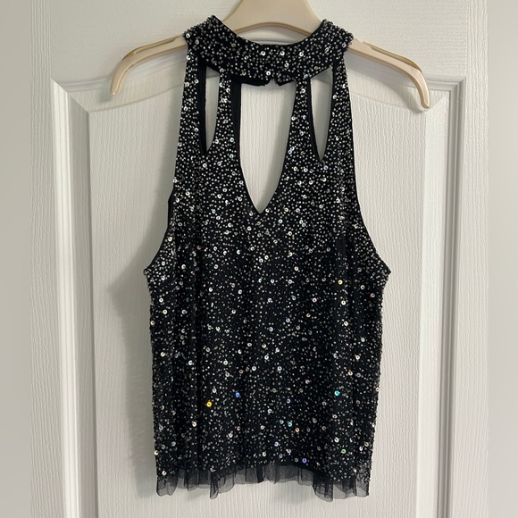 Urban Outfitters Sequin Top - Picture 2 of 6